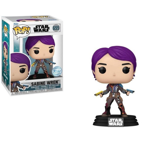 Figurine Pop Star Wars Ahsoka Sabine Wren N Funko