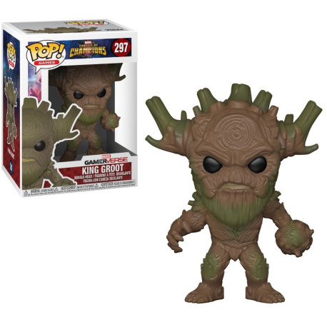 Figurine - Pop! Games - Marvel Contest of Champions - King Groot - Vinyl - Funko