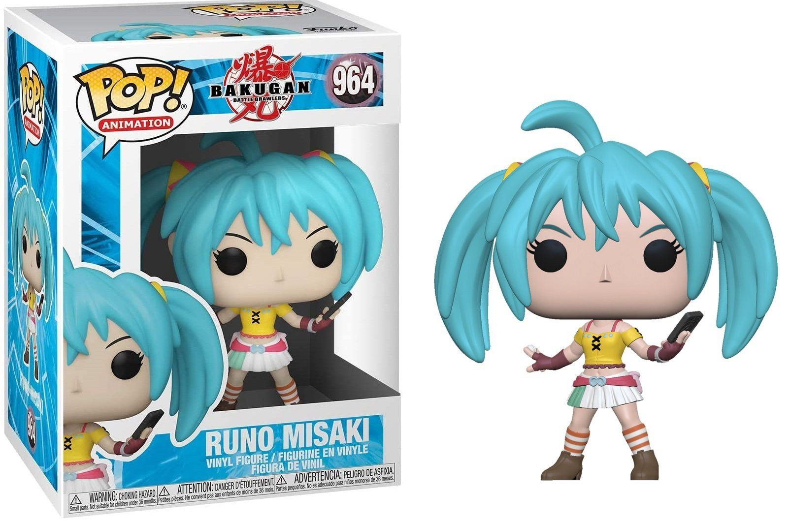 Figurine Pop Animation Bakugan Battle Brawler Runo Misaki N 964 Funko