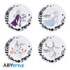 Set de 4 Assiettes - Disney - La Reine des Neiges 2 - ABYstyle