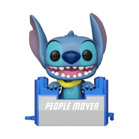 Figurine - Pop! Disney - Disney World 50th Anniversary - Stitch on the People Mover - N° 1165 - Funko