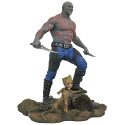 Figurine - Marvel Gallery - Gardiens de la Galaxie 2 - Drax & Baby Groot - Diamond Select