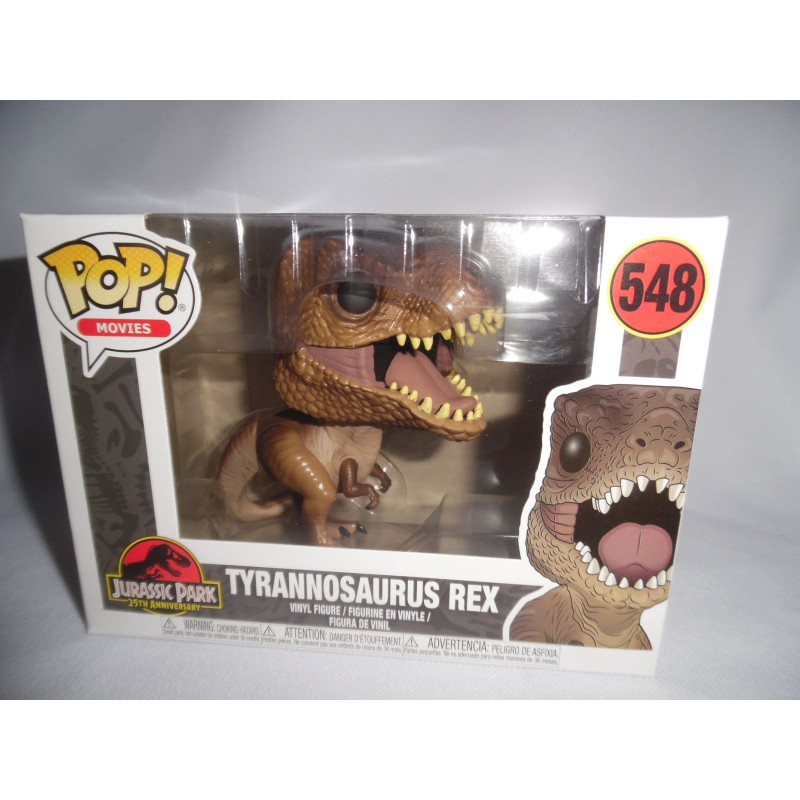 Figurine Pop Movies Jurassic Park Tyrannosaurus Rex N° 548 Funko 1082