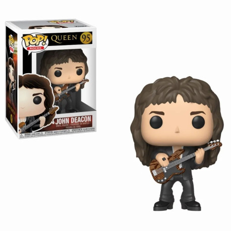 Figurine - Pop! Rocks - Queen - John Deacon - N° 95 - Funko