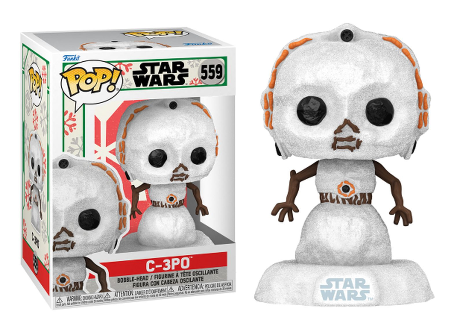 Acheter Funko Pop! Star Wars: Holiday - Snowman C-3PO - Figurines prix  promo neuf et occasion pas cher