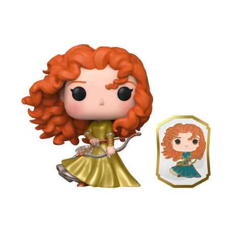 Figurine - Pop! Disney - Princess - Merida with pin - N° 324 - Funko