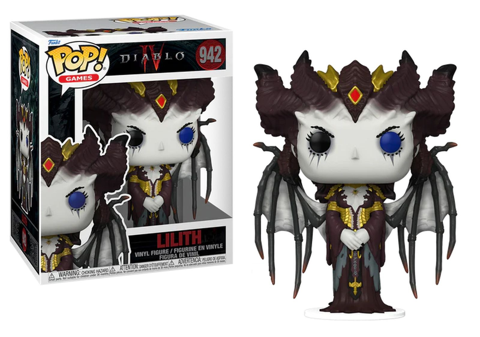 Figurine - Pop! Games - Diablo IV - Lilith - N° 942 - Funko