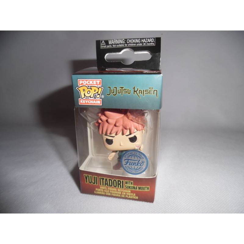 Funko Jujutsu Kaisen Pocket POP! Yuji Itadori Keychain 