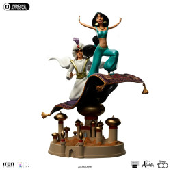 Figurine - Disney - Aladdin - Art Scale 1/10 Aladdin & Jasmine - Iron Studios