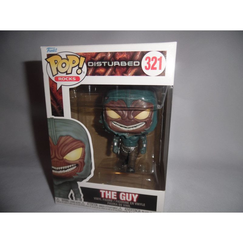 The Guy - Rocks! Vinyl Figur 321, Disturbed Funko Pop!