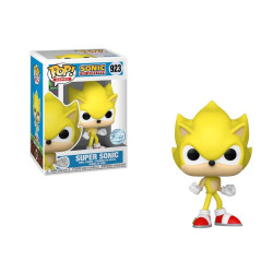 Figurine - Pop! Games - Sonic the Hedgehog - Super Sonic - N° 923 - Funko