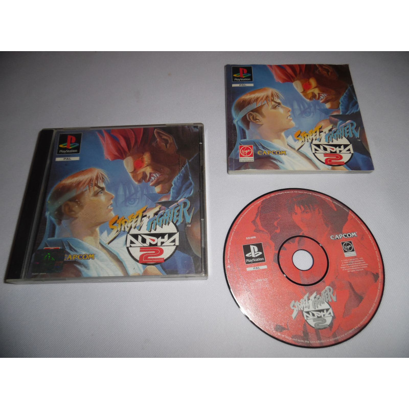 Jeu Playstation - Street Fighter Alpha 2 - PS1