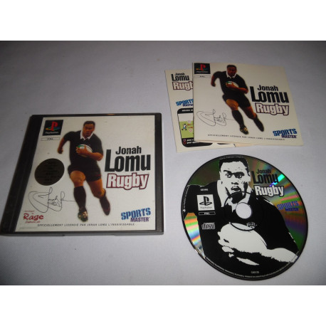 Jeu Playstation - Jonah Lomu Rugby - PS1