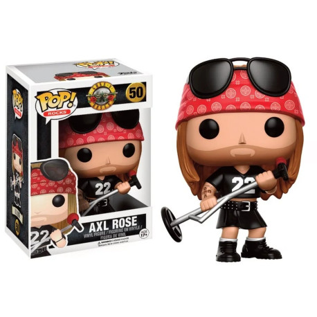 Figurine - Pop! Rocks - Guns N' Roses - Axl Rose - N° 50 - Funko