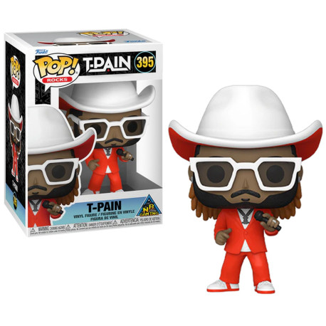 Figurine - Pop! Rocks - T-Pain - T-Pain - N° 395 - Funko