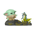 Figurine - Pop! Star Wars - The Mandalorian - Grogu & Grenouille - N° 720 - Funko