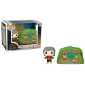 Figurine - Pop! Town - Le Seigneur des Anneaux - Bilbo & Cul-de-Sac - N° 39 - Funko