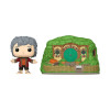 Figurine - Pop! Town - Le Seigneur des Anneaux - Bilbo Baggins with Bag-End - N° 39 - Funko