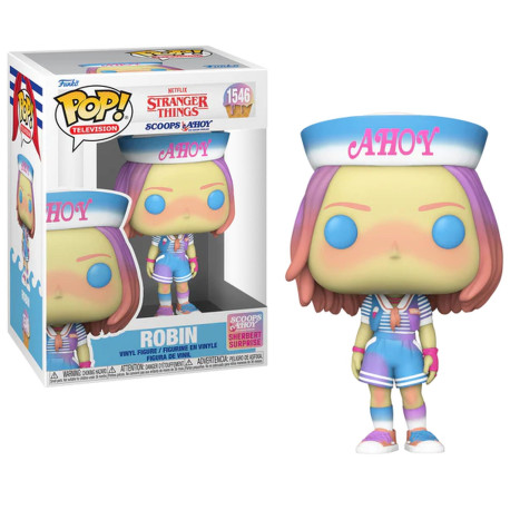 Figurine - Pop! TV - Stranger Things - Robin (Scoops Ahoy) - N° 1546 - Funko