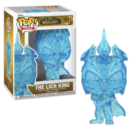 Figurine - Pop! Games - World of Warcraft - Roi Liche - N° 991 - Funko