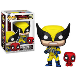 Figurine - Pop! Marvel - Deadpool & Wolverine - Wolverine with Babypool - N° 1403 - Funko