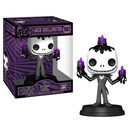 Figurine - Pop! Disney - L'Etrange Noël de Mr Jack - Jack (Lights Up!) - N° 1501 - Funko