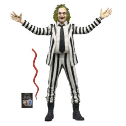 Figurine - Beetlejuice - Beetlejuice (Striped Suit) (Black and White) 18 cm - NECA