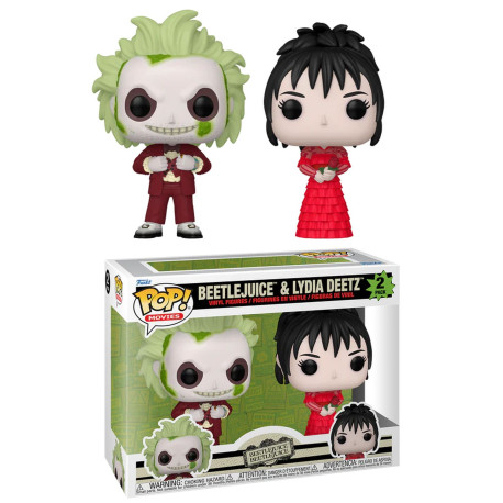 Figurine - Pop! Movies - Beetlejuice 2 - Beetlejuice & Lydia Deetz - Pack - Funko