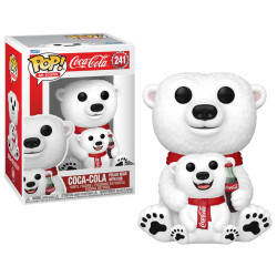 Figurine - Pop! Ad Icons - Coca-Cola - Coca-Cola Polar Bear with Cub - N° 241 - Funko