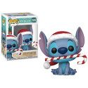 Figurine - Pop! Disney - Lilo & Stitch - Stitch with candy cane - N° 1502 - Funko