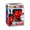 Figurine - Pop! Marvel - Holiday - Hulk Rouge - N° 1439 - Funko