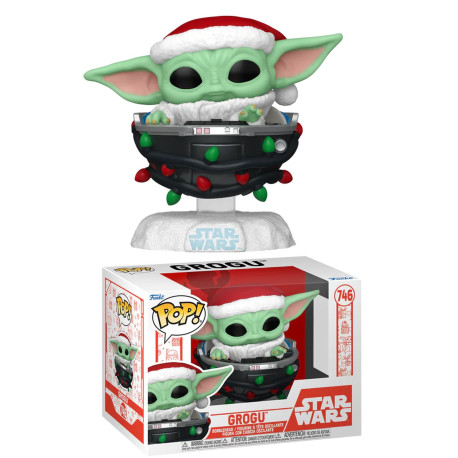 Figurine - Pop! Star Wars - Holiday Grogu - N° 746 - Funko