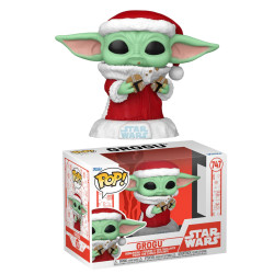 Figurine - Pop! Star Wars - Holiday Grogu - N° 747 - Funko