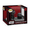 Figurine - Pop! Star Wars - Darkside - Kylo Ren avec Dark Vador Casque - N° 739 - Funko