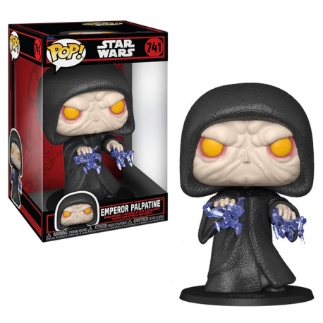 Figurine - Pop! Star Wars - Darkside - Empereur Palpatine 25 cm - N° 741 - Funko