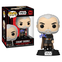 Figurine - Pop! Star Wars - Darkside - Comte Dooku - N° 744 - Funko