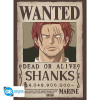 Poster - One Piece - Wanted Shanks - 52 x 38 cm - GB eye