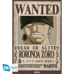 Poster - One Piece - Wanted Zoro Wano - 91.5 x 61 cm - GB eye