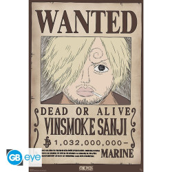 Poster - One Piece - Wanted Sanji Wano - 91.5 x 61 cm - GB eye