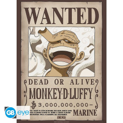 Poster - One Piece - Wanted Luffy Wano - 52 x 38 cm - GB eye