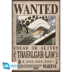 Poster - One Piece - Wanted Law Wano - 52 x 38 cm - GB eye