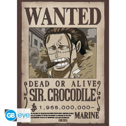 Poster - One Piece - Wanted Crocodile Wano - 52 x 38 cm - GB eye