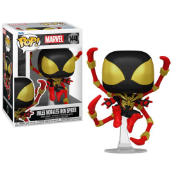 Figurine - Pop! Marvel - Spider-Man Comics - Miles Morales Iron Spider - N° 1448 - Funko