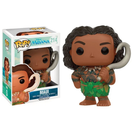 Figurine - Pop! Disney - Vaiana - Maui - N° 214 - Funko