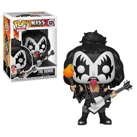 Figurine - Pop! Rocks - Kiss - The Demon - N° 121 - Funko