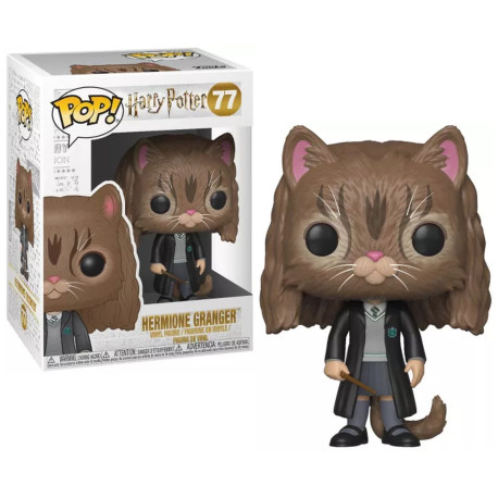 Figurine - Pop! Harry Potter - Hermione Granger as Cat - N° 77 - Funko