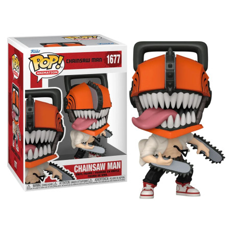 Figurine - Pop! Animation - Chainsaw Man - Chainsaw Man - N° 1677 - Funko