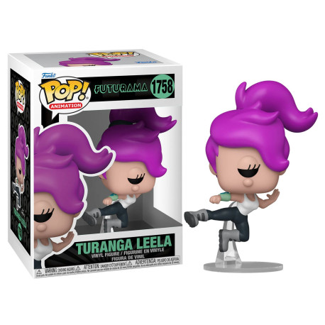 Turanga Leela n°1758 : La Capitaine Courageuse de Futurama en Version Funko Pop!