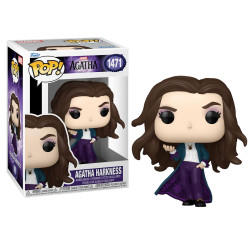 Agatha Harkness Funko Pop! N°1471 : l'iconique sorcière de WandaVision dans votre collection Marvel.