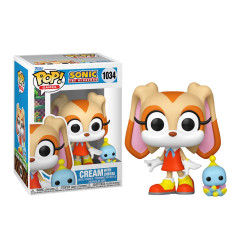 Funko Pop! N°1034 : Cream et Cheese, le duo inséparable de Sonic the Hedgehog, maintenant en figurine !